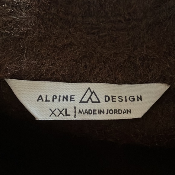 ALPINE DESIGN Women's Wayfarer Fleece Shirt Jacket. Chocolate Brown. Size XXL. - Picture 5 of 13